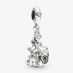 Pandora Disney Beauty and the Beast Dancing Belle Dangle Charm